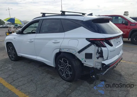 2024 Hyundai Tucson Hybrid N Line from USA, damaged, VIN KM8JFCD10RU159206